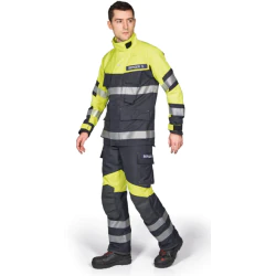 Ubranie bojowe Rosenbauer GAROS G10 TR granatowo-żółty [kurtka + spodnie]