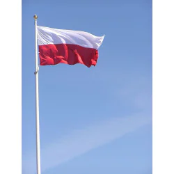 Flaga POLSKI 100x160 na maszt
