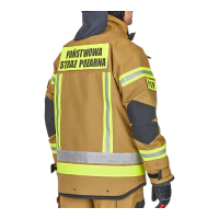 Ubranie bojowe Rosenbauer 2 cz. FIRE MAX SF – piaskowy NOMEX® NXT (CNBOP) + napisy -zgodne z OPZ- nr kat. 141275+76