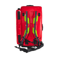 Zestaw medyczny PSP R1 w plecaku bez deski i bez szyn bez butli BLACK FRONT (wytyczne KSRG 06.2021)