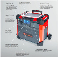 Mobilny bank energii Rosenbauer RTE PS 2 (2 000 Wh, 40 Ah)