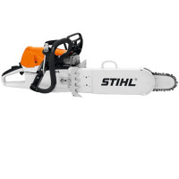 Pilarka spalinowa ratownicza MS 462 C-M R STIHL przedstawiony z perspektywy bocznej, prawy profil