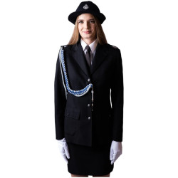 Widok Kapelusz służbowy damski OSP na modelce z przodu