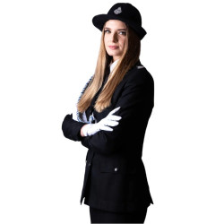 Widok Kapelusz służbowy damski OSP na modelce z przodu