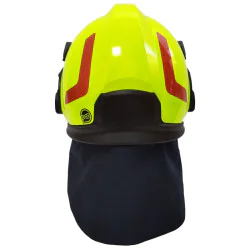 Hełm DRAGON HT 05 HI-VIS przedstawiony z perspektywy bocznej