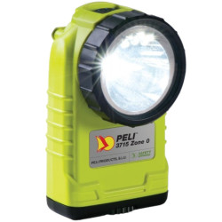 Latarka LED PELI 3715, ATEX Strefa 0 przedstawione z perspektywy przedniej