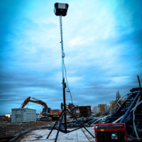 Tower 360 WIND3 z perspektywy przedniej, podczas użytku