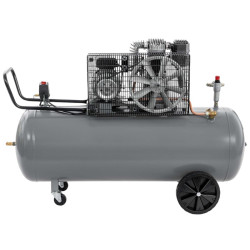 Kompresor dwutłokowy HL 425-200 Pro 10 bar 3 KM/2.2 kW 317 l/min 200 l z przodu