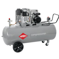 Kompresor dwutłokowy HL 425-200 Pro 10 bar 3 KM/2.2 kW 317 l/min 200 l z przodu