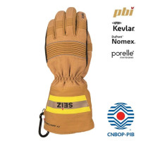 Rękawice pożarnicze Seiz Fire-Fighter Anatomic Pbi (CNBOP) zewnętrzna strona