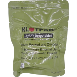 KLOTPAD Z-FOLD, opatrunek hemostatyczny, militarny