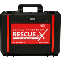 Walizkowy zestaw ratowniczy RESCUEbox – POSTRZAŁ